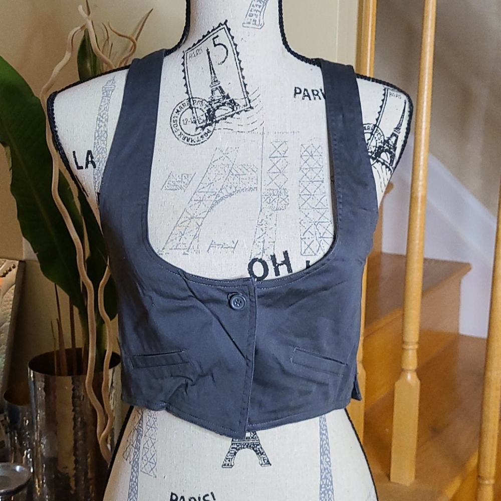Charcoal (Dark) Gray Vest
